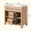 Freestanding Standard With Resin Top