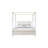 Malco King Oak Four Post Bed-2083889313