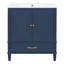 Ensemble de meuble-lavabo spacieux avec double rangement et rangement organisé