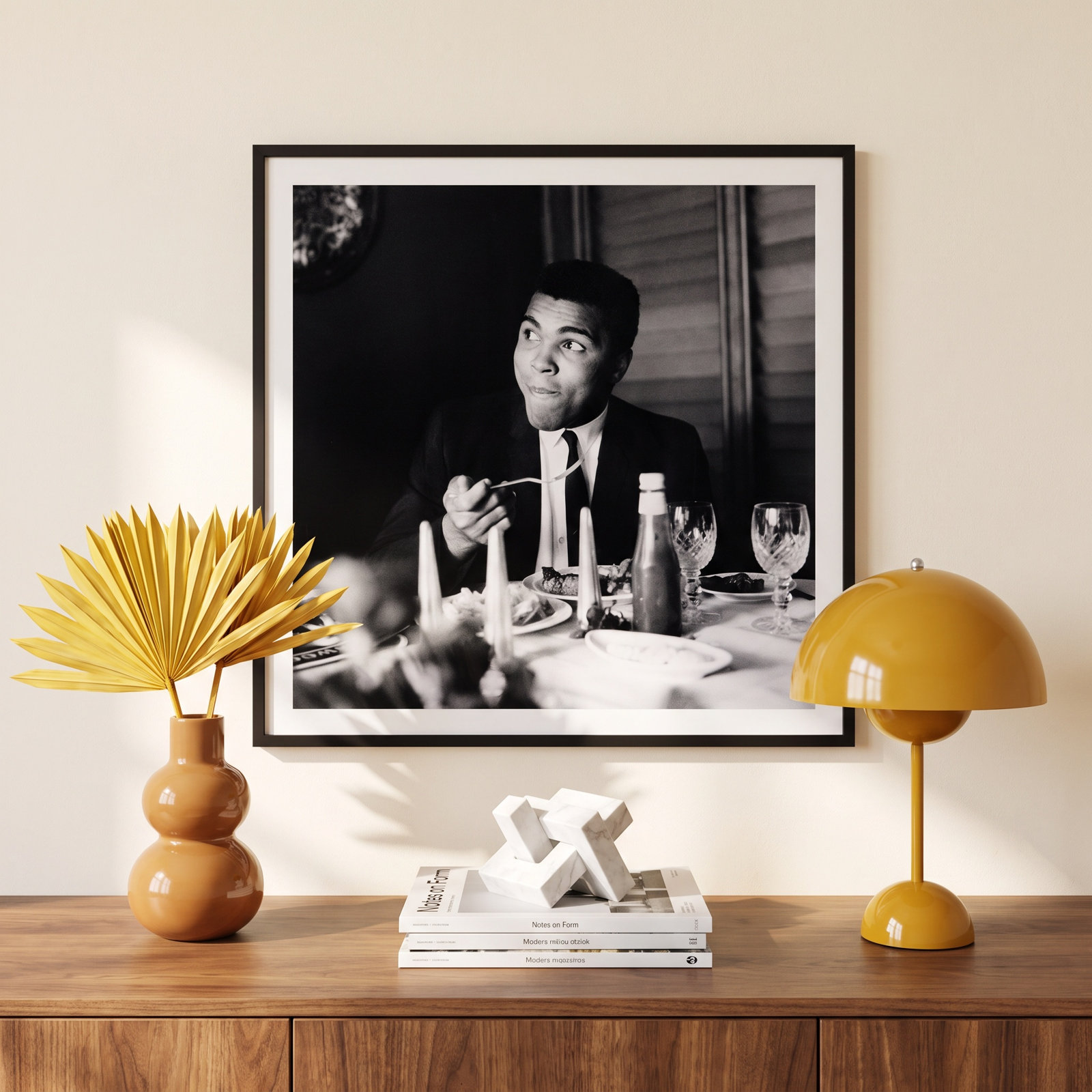 Muhammad Ali by Getty Images, 40" H x 40" W x 0.8" D
