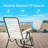Elieth Outdoor Metal Chaise Lounge