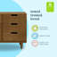 Commode double à 6 tiroirs Marley-969330619