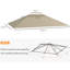 Toit de remplacement pour pavillon de jardin 10 pi x 13 pi, kaki protégé avec système de ventilation et de drainage - remplacement du pavillon extérieur,