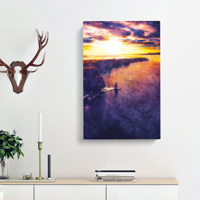 Sunset - Wrapped Canvas
