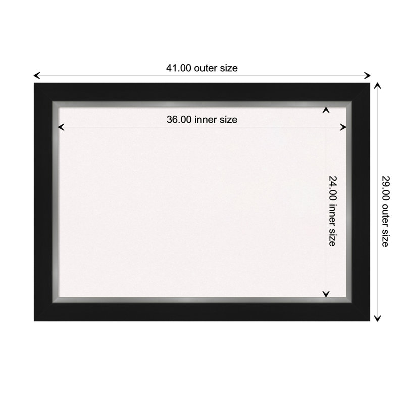 Wall Cork Small Bulletin Board, 29" x 41"