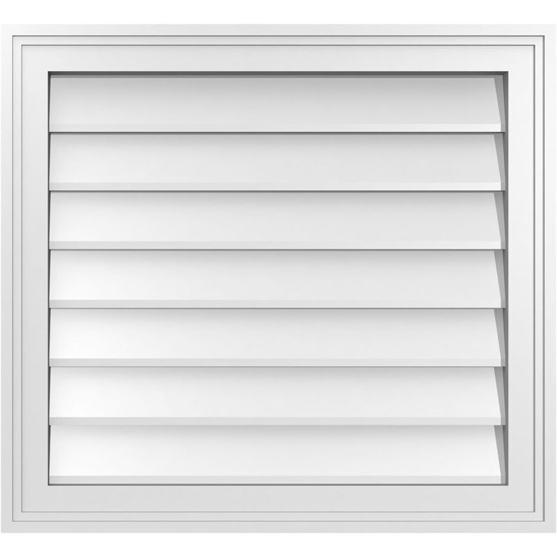 Cadre en brique, brun clair apprêté, H 22 po x l 24 po x P 1,5 po