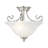 Aquala Glass Semi Flush Mount-20317234