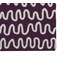 Tapis de toilette rectangulaire antidérapant et absorbant à rayures ondulées