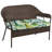 Outdoor Wicker Cushion Set for Bench and 2 Seats-1674173382