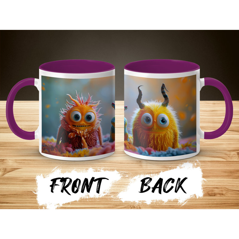 Ceramic Coffee Mug, Purple