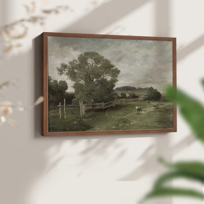 Paysages rétro-CD XXX - reproduction encadrée