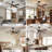 52'' Ceiling Fan with Light and Remote, Cage Glass Shade, Quiet Reversible DC Motor, 6 Speeds, Matte Black-1959827348-1959827350