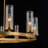 Andrade 12-Light Dimmable Metal Wagon Wheel Chandelier-843238402
