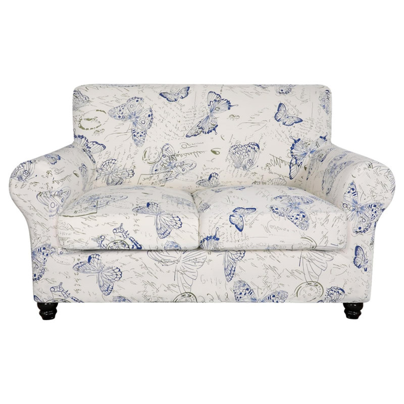 Housse de canapé extensible à motif floral