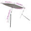 Extension de l'abat-jour en T Vidaxl bleu marine 66,9 x 81,9 x (45,3-72,0)-113030917-113030920