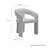 Oslo Barrel Fabric Upholstered Dining Accent Chair-109758072