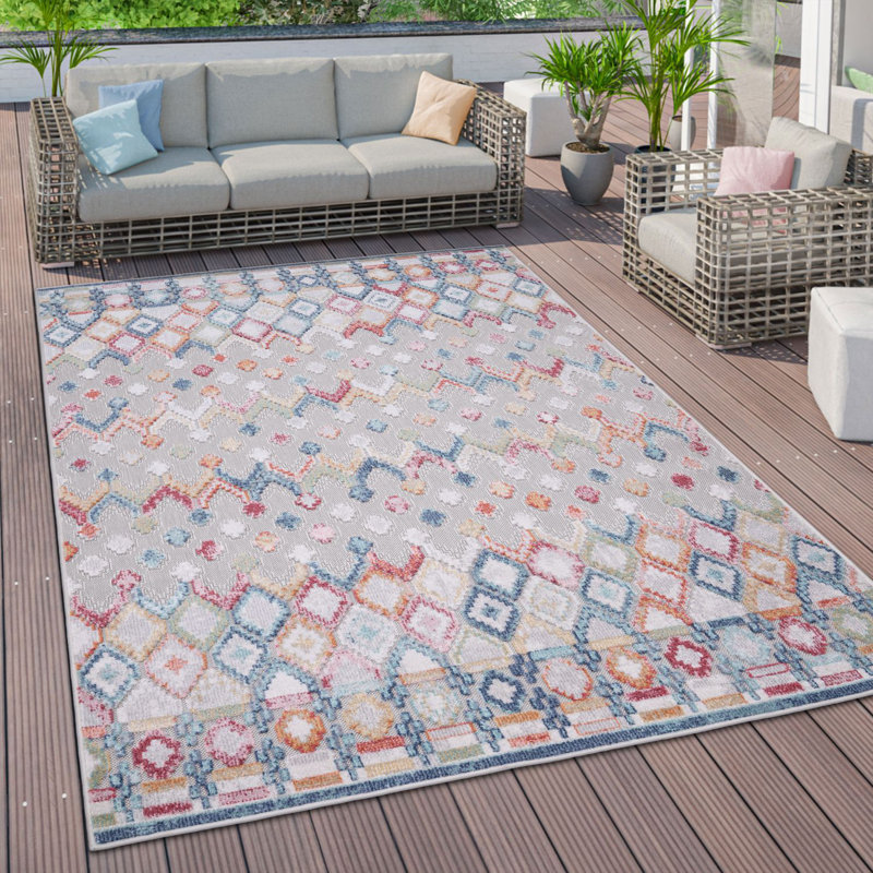 Rectangular Bedias Geometric Area Rug, Rectangle 240 x 340cm