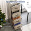 15 pouces en bois gaufré 4 tiroirs-1361166049