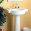 American Standard Retrospect 19.75'' White Ceramic U-Shaped Bathroom Sink with Overflow