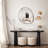 Moiss Asymmetrical Wood Wall Mirror -1963943902