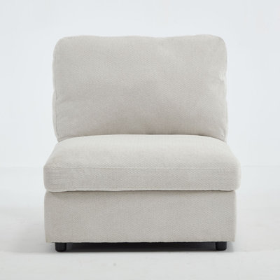 31'' Wide Upholstered Accent Chair Armless
