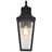 Eukleides - 1 Light Large Wall Lantern - Matte Black with Clear Seeded Glass-1820739658