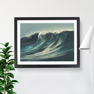 Intense Ocean Wave - Framed Print