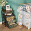 Thatcham 40cm W Metal Bedside Table