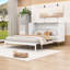 Grand lit Macintyre avec design en verre givré et accents dorés-72238661