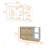 4-Door 2-Piece Kitchen Set, Kitchen Island And Pantry Cabinet, Kitchen Island