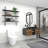 Desiree 3 Piece Metal Tiered Shelf
