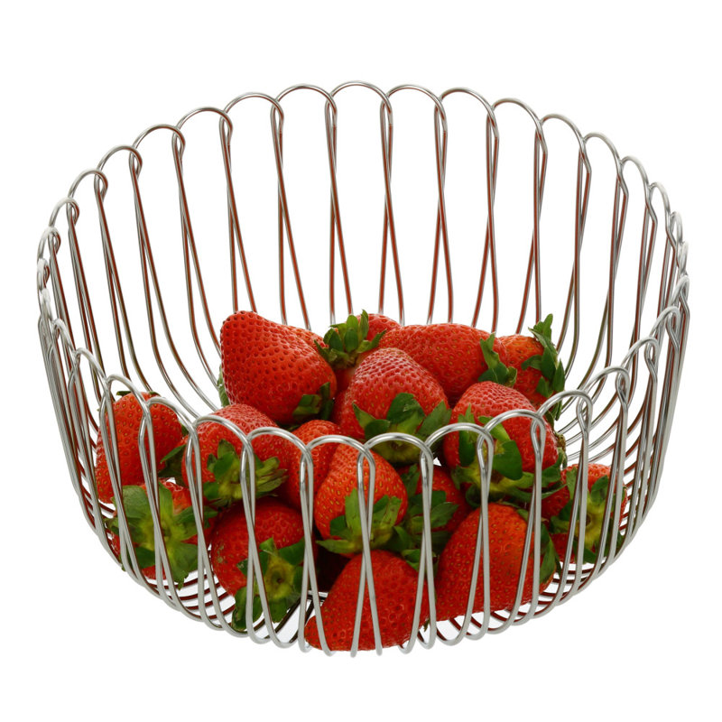 YBM Home Corbeille à fruits pour comptoir de cuisine et garde-manger, Ensemble de 1, H 12 po x l 10 po x P 10 po