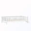 Wooden Twin Size Bed With Guardrail-1970593085