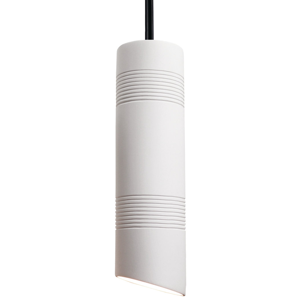 Berwick Shih 1-Light LED Single Cylinder Pendant Brayden Studio® Shade 