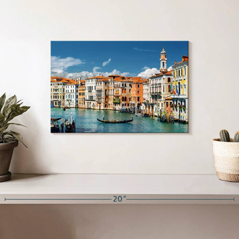 Kavia le Grand Canal, H 8 po x l 12 po