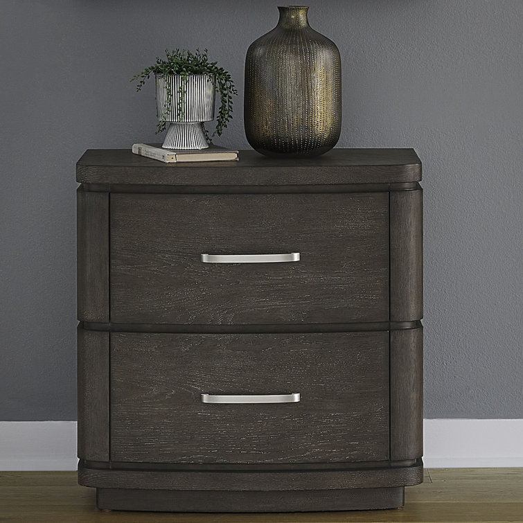 Trenea Nightstand W/ Charging Station