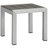 Shore Sunbrella Outdoor Patio Aluminum 9 Piece Sectional Sofa Set-1119405556