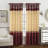 Priscilla Embroidered Window Curtain Panel with Attached Valance-589416159