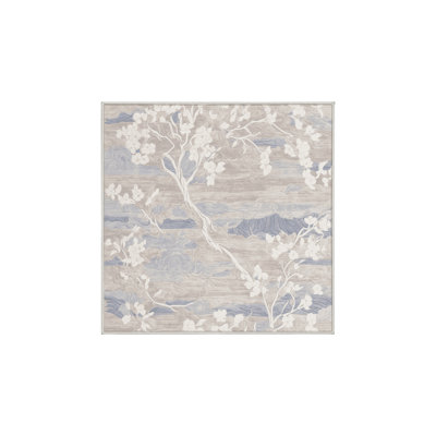 Tapis beige lavable à la machine