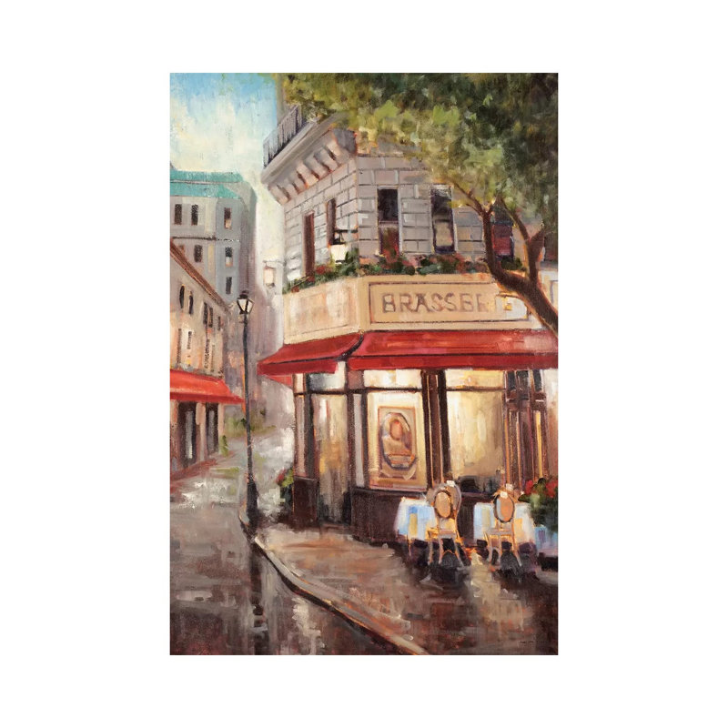 Parisian Stroll by Joseph Cates - Wrapped Canvas Print, 101.6 cm H x 66.04 cm W x 1.91 cm D