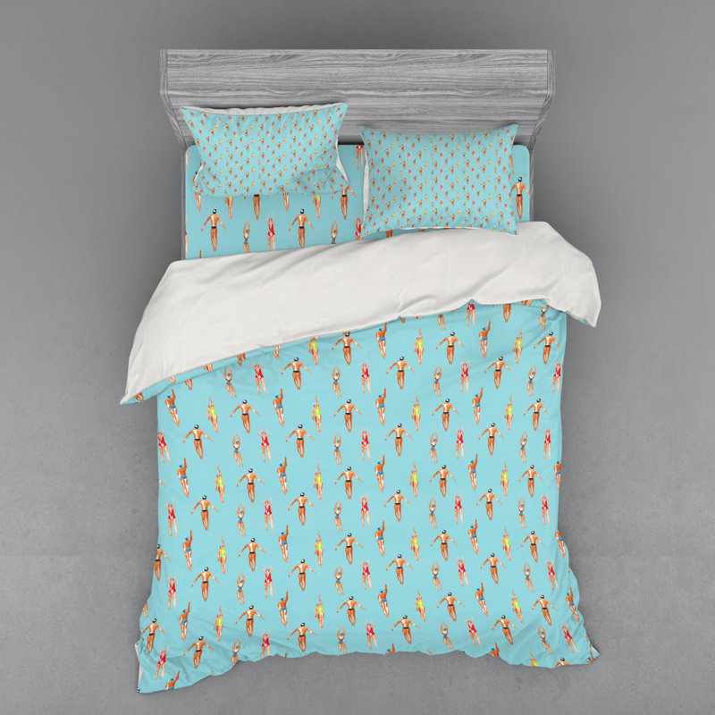 Polyester Duvet Cover, Queen Duvet Cover + 3 Additional Pieces