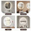 Citlally Circle Lighted Aluminium Framed Wall Accent Mirror in Silver-2069974890