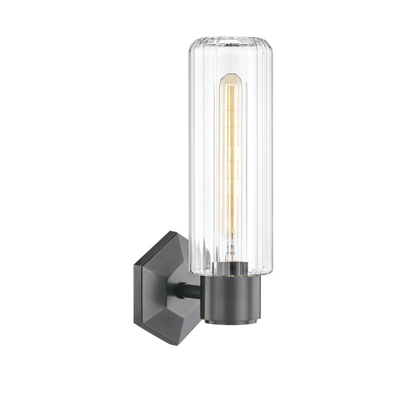 Roebling 1 - Light Armed Sconce, Old Bronze