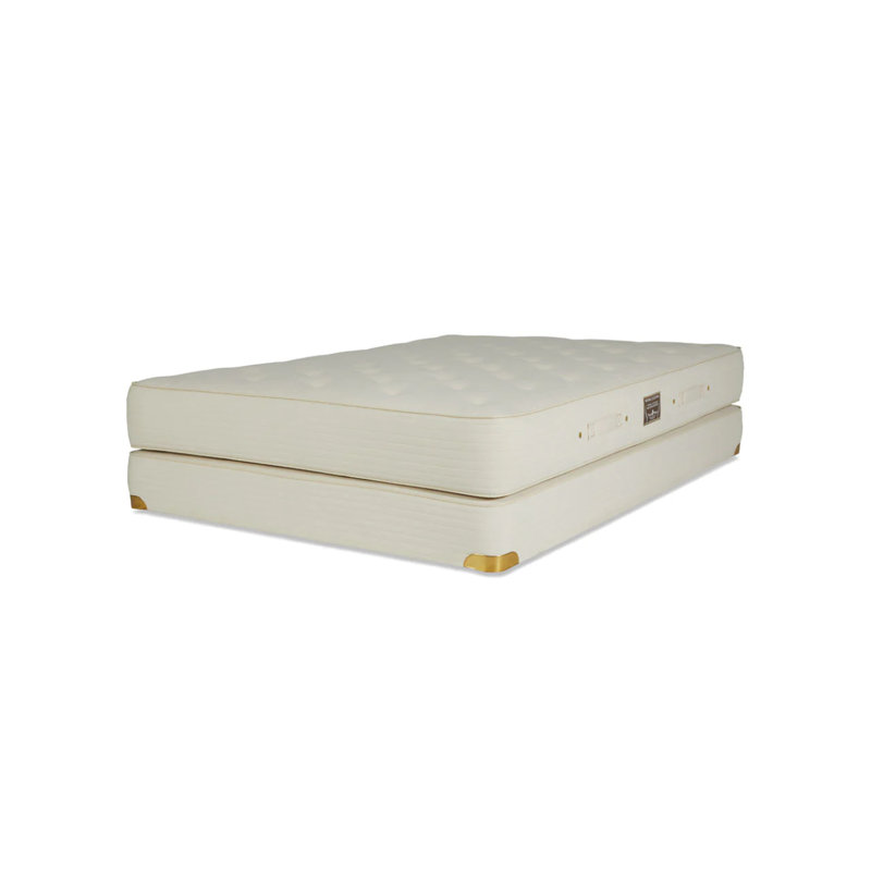 Premier Natural 9.5'' Extra Firm Innerspring Two-Sided Mattress and Box Spring Set, Queen