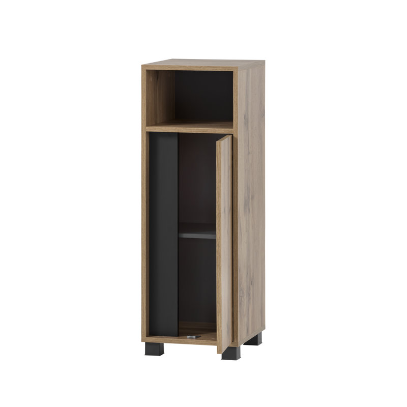 Moscote Freestanding Bathroom Cabinet, Oak