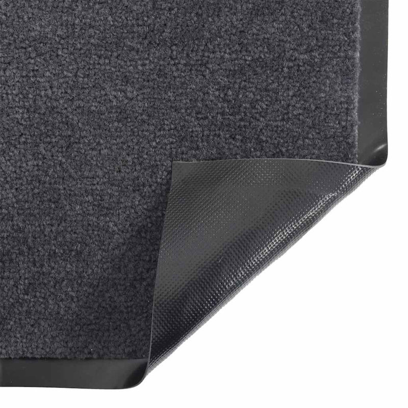 Non-Slip Indoor / Outdoor Door Mat, 60cm W x 150cm L, Anthracite