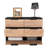 Marion 4-Drawer Dresser with Open Storage Shelves – Wende and Natural Oak -2110924947