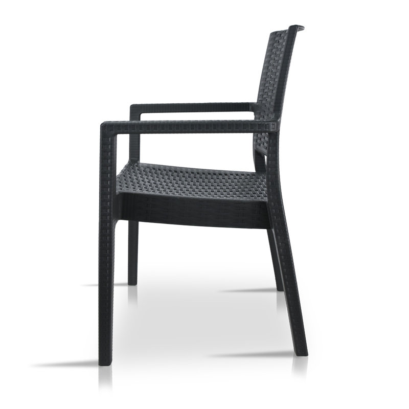 Willet Patio Dining Armchair, Antracite