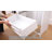 4 Drawers 31.5"W Dresser Metal Chest of Drawers-1843054160