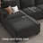 Anureet U-Shaped Modular Storage Sectional Sofa Reversible Couch-658649448-658649454